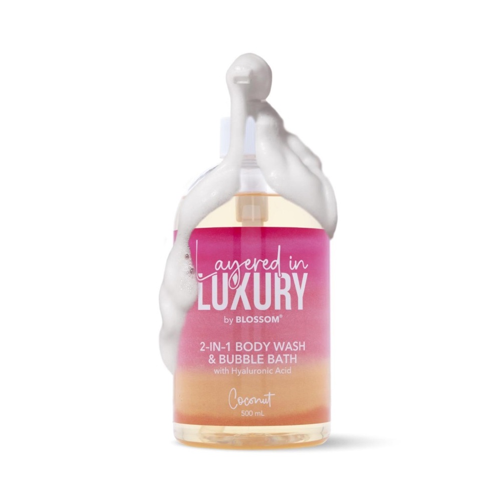 Layered in Luxury Body Wash and Bubble Bath 500ml